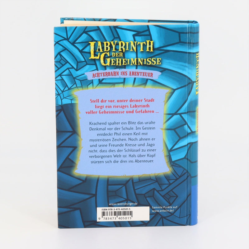 Grundschul-Buch - Labyrinth der Geheimnisse - NEUWARE