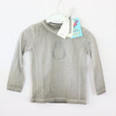 Langarm - Bellybutton - 68 - grau - Pinguin - Boy - sehr guter Zustand