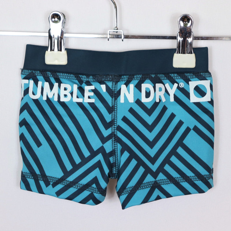 Swimwear - Tumble' N DRY - swimming trunks - 74 - blue/turquoise - striped - very good condition