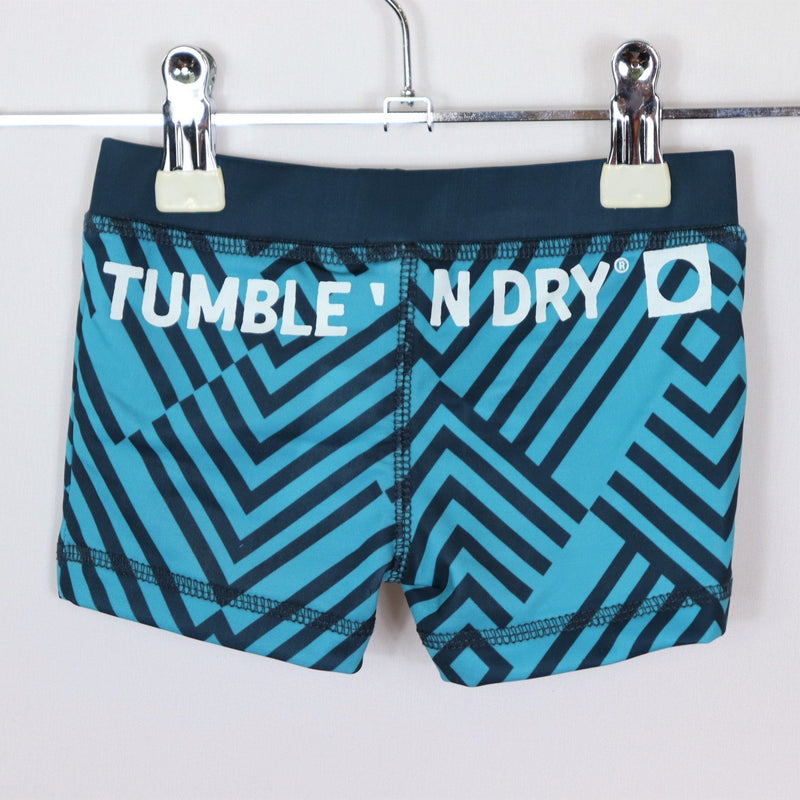 Swimwear - Tumble' N DRY - swimming trunks - 86 - blue/turquoise - striped - very good condition