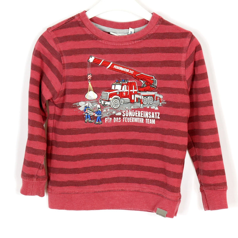 Sweater - Salt &amp; Pepper - Sweat - 98 - red - fire brigade - Boy - very good condition