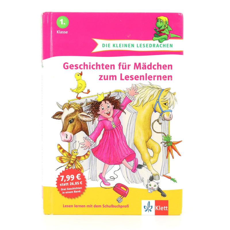 Grundschul-Buch - Klett - Geschichten für Mädchen - sehr guter Zustand