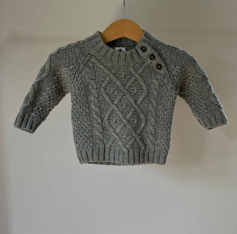 Petit Bateau Strickpullover - Gr. 68