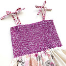 kronjuwel Sommerkleid rosa geblümt 92/98 Upcycling