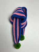 Scarf • Stripes &amp; Bommel