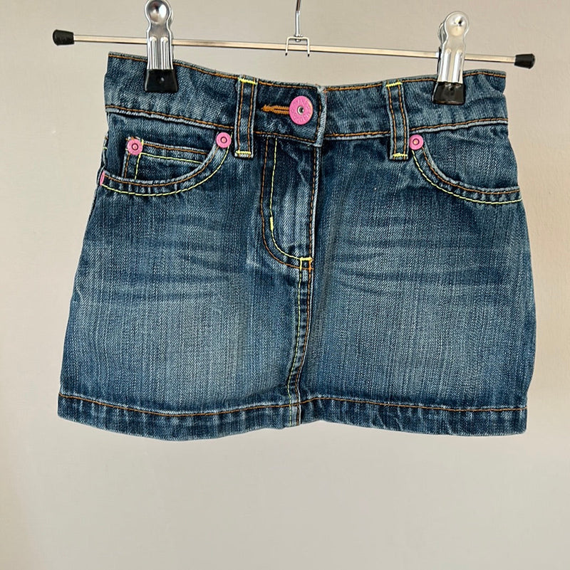 Mini Boden denim skirt - size 92