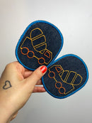 Kniepatch • Set Müllauto