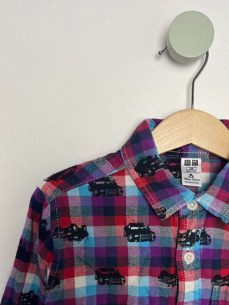 Flannel Shirt Cars - 116 - uniqlo