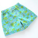 kronjuwel Shorts 110/116 turquoise patterned cotton