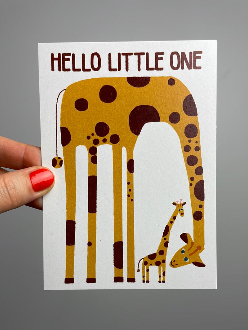 hello little one • Postkarte