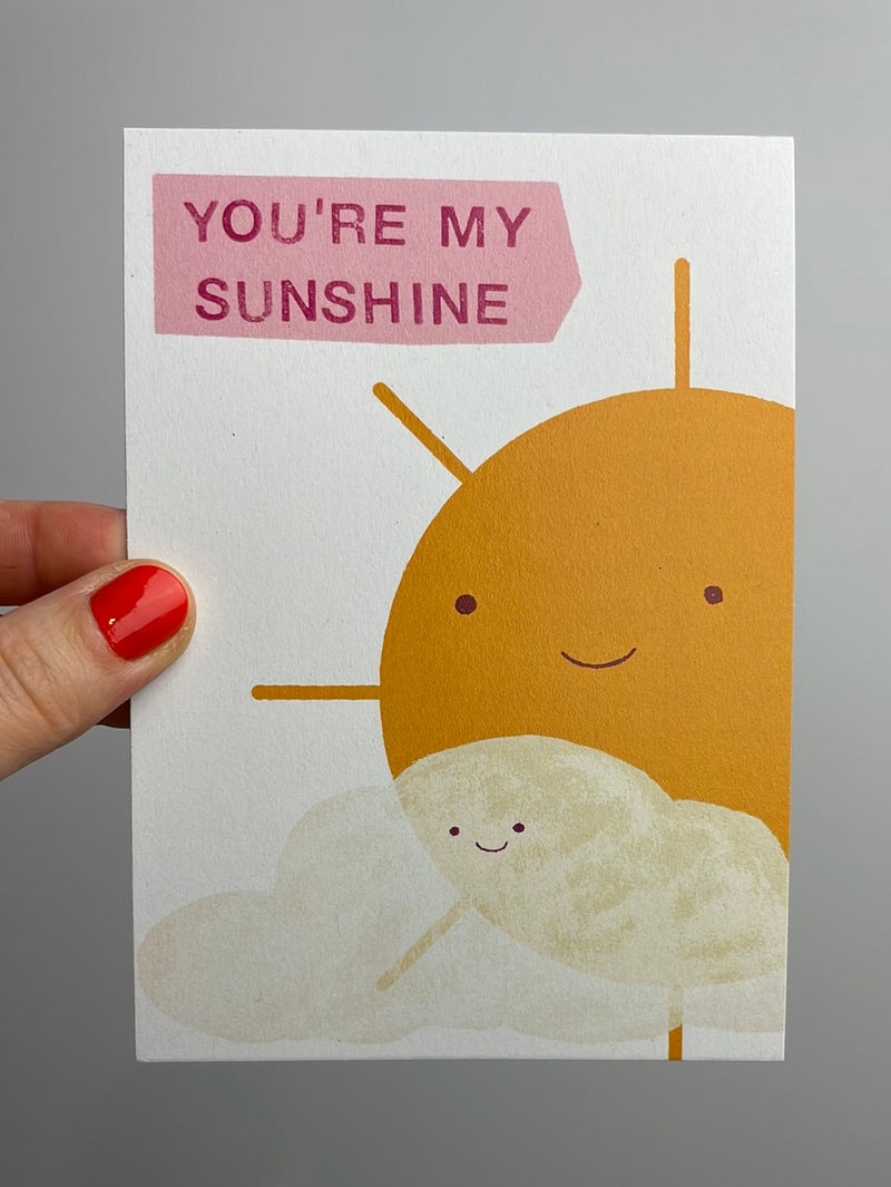 you´re my sunshine • Postkarte