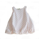 Robe of feathers Balloon Dress- rose dot