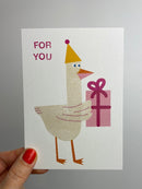 for you - Gans • Postkarte