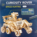 Robotime Curiosity Rover Solar - wooden model building