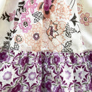 kronjuwel Sommerkleid rosa geblümt 92/98 Upcycling