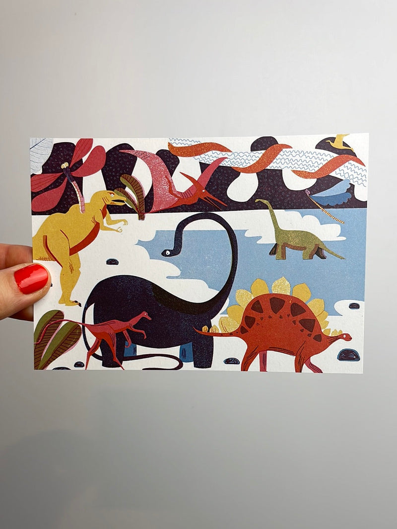 dinosaur • Postkarte