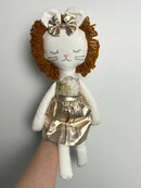 lion doll - gingersnaps