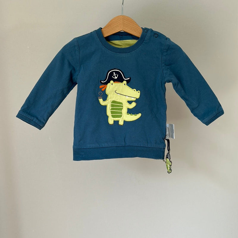 Sigikid reversible sweatshirt - size 80