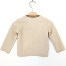 kronjuwel Pullover 100% Kaschmir Größe 74 beige/braun Upcycling