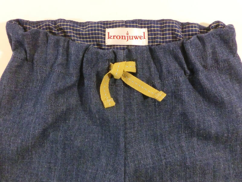 kronjuwel baby trousers 74/80 jeans 100% cotton upcycling