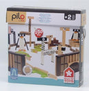 Building Fun - Wooden Building Blocks 200 Pieces