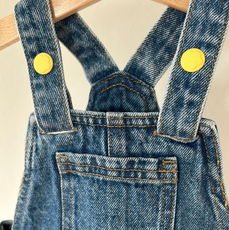 Tchibo Jeans dungaree dress - size 86/92