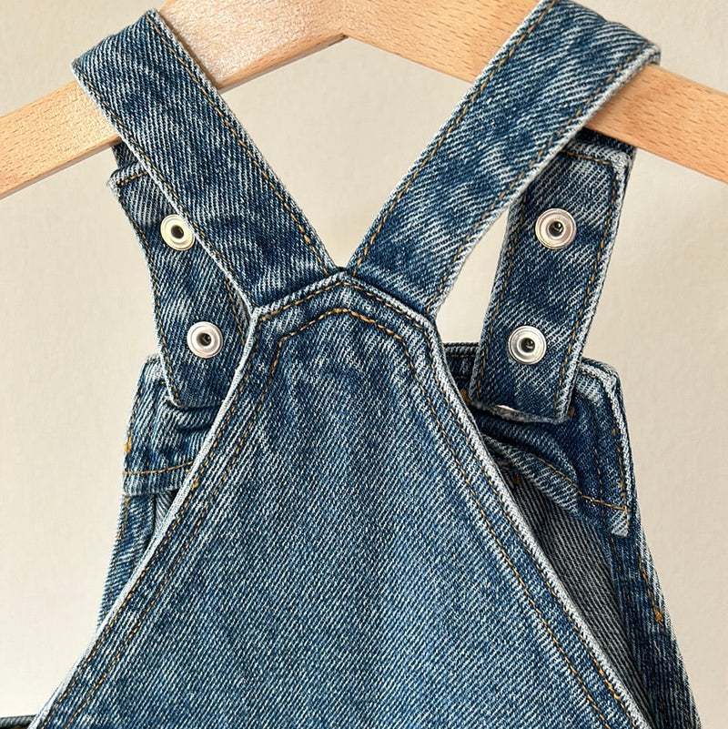 Tchibo Jeans dungaree dress - size 86/92