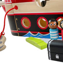 Indigo Jamm Jolly Jacks Pirate Ship, Wood