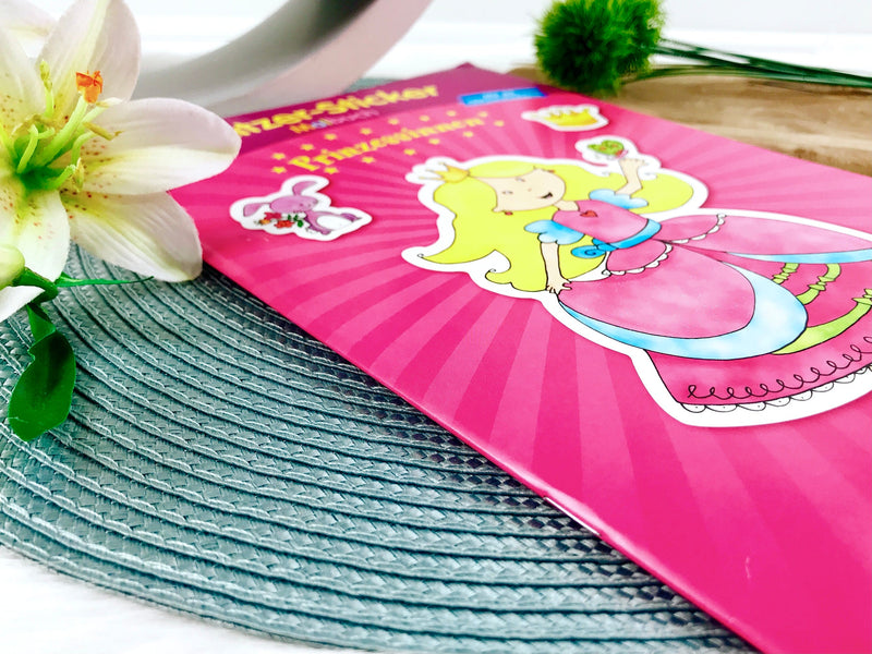 coloring book "Glitter Sticker Coloring Book. Princesses"