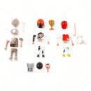 Playmobil 9854 Figure 3 in 1, Painter, Racing Driver, Stone Age Man