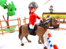 Playmobil 4185 Jumping Arena, Riding Arena, complete