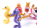 Playmobil Seahorse Set, Sea King, Carriage, Mermaids
