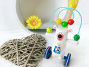 Janod Push Animal, Zigolos Juggling Bear to Push, Wood
