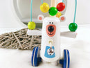 Janod Push Animal, Zigolos Juggling Bear to Push, Wood