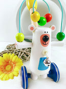 Janod Push Animal, Zigolos Juggling Bear to Push, Wood