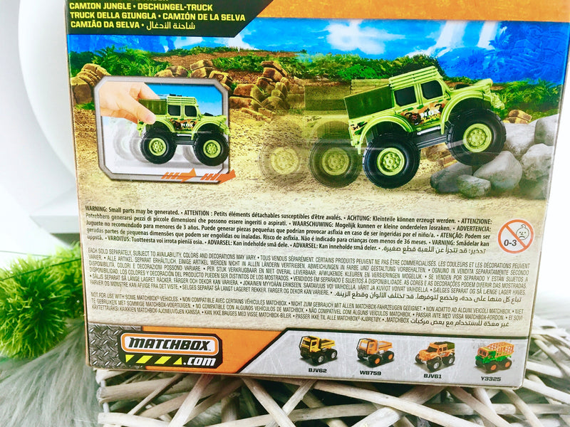 Matchbox Rev Rigs Jungle Truck W8756, Selten!! Zum Sammeln!!