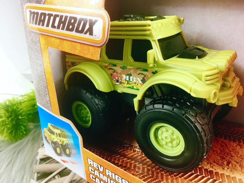 Matchbox Rev Rigs Jungle Truck W8756, Selten!! Zum Sammeln!!