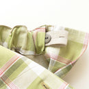 kronjuwel olivegrüne Leinenhose 110 Upcycling