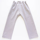kronjuwel Festive children's trousers in sailor style 110/116 light beige with white pinstripes Upcycling