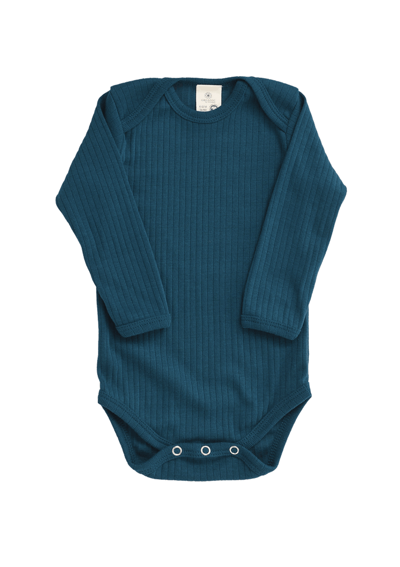 Baby Body long sleeve Play of Colors Petrol-blue