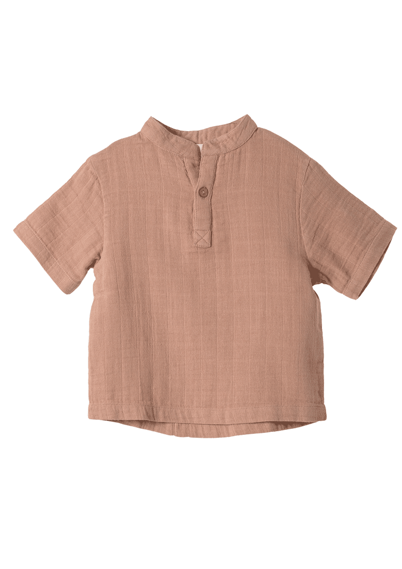 Short sleeve shirt Play of Colors Sienna organic muslin