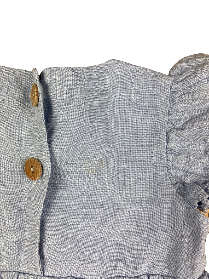 Retroholic linen blouse with discoloration 68/74