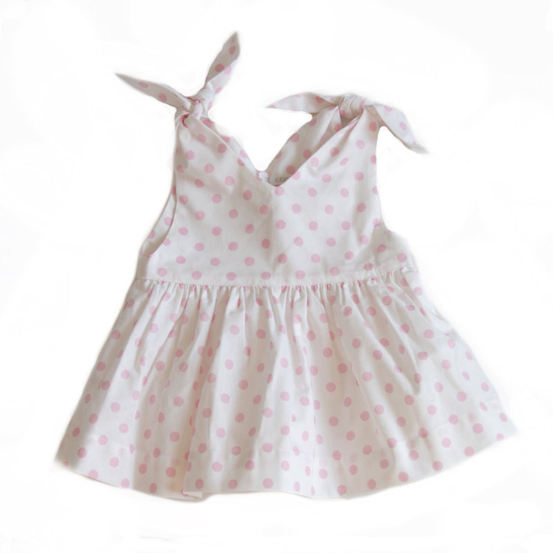 Robe of feathers Rabbit Top-rose dot