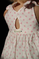 Robe of feathers Rabbit Top-rose dot