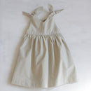 Robe of feathers Rabbit Dress -cream