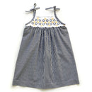 kronjuwel summer dress with embroidery 98/104 upcycling