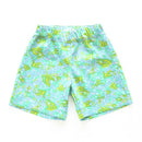 kronjuwel Shorts 92/98 turquoise patterned cotton