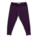 kronjuwel Leggings 100% Kaschmir 86/92 violett Upcycling