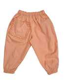 out of your blue trousers with pocket apricot size. 98/104