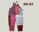 Flickwear Upcycling PatchworkLatzhose für Kinder Modell 86/92